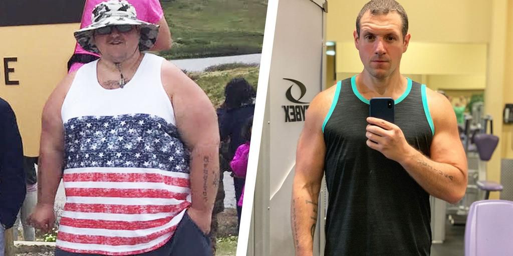 This Guy Fixed His Diet and Lost 180 Pounds