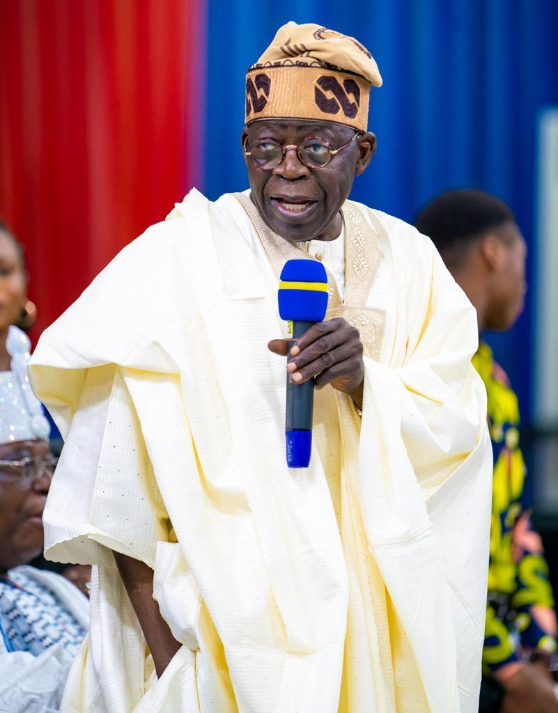Asiwaju Bola Ahmed Tinubu. [Twitter/@FemiGbaja]