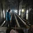 A worker stands near the entrance of El Deposito, a Spanish-era reservoir being redeveloped for tourism in suburban Manila