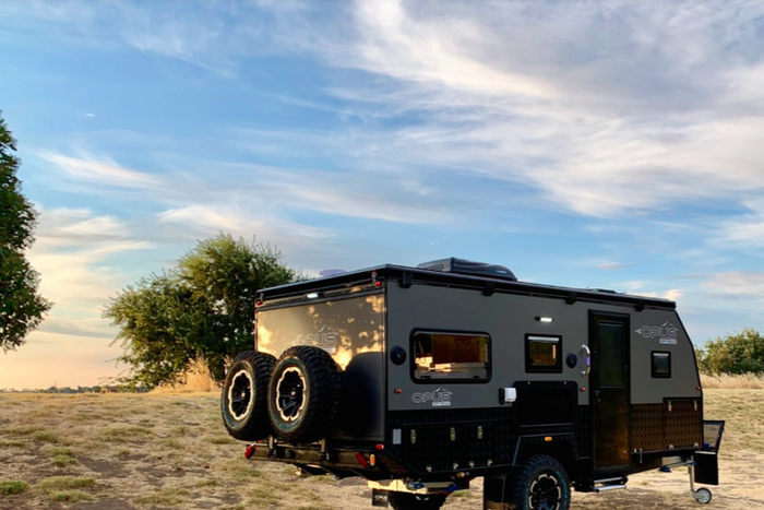 This Trailer Expands Into a Family-Friendly Camper