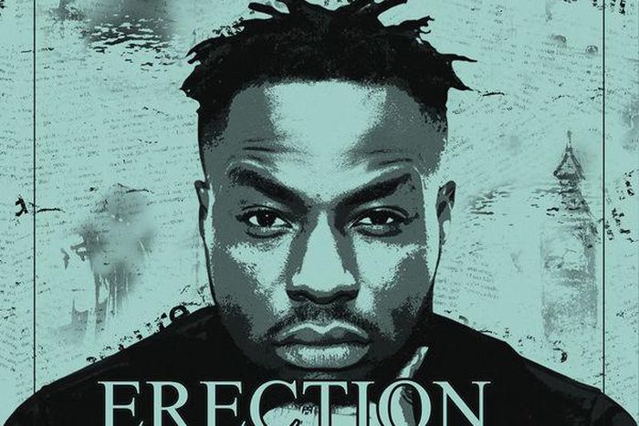 Artwork for 'Erection' by Nigerian signer,'Rayce. (Qobuz)