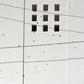 A wall riddled with bullet holes is seen after heavily armed gunmen waged an all-out battle against Mexican security forces in Culiacan