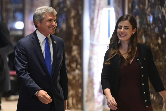 Madeleine Westerhout (R) had been Donald Trump's personal assistance since the beginning of his presidency