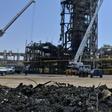 An attack on an oil facility last month halved Saudi Arabia's oil production