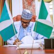 President Buhari in his office (Daily Post)