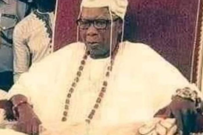 Late Oba Abubakar Dosumu, the Olupako of Share, in Ifelodum Local Government Area of Kwara (NAN)