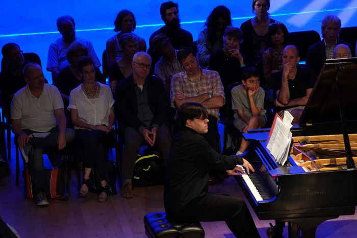 Review: A Pianist Is the Muse for a Flood of Zorn