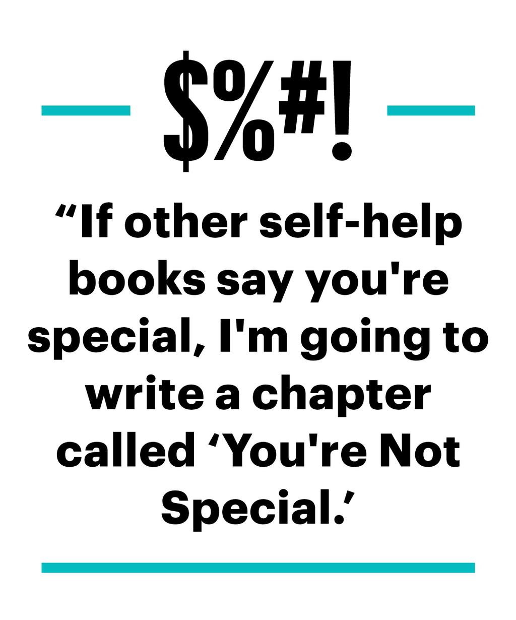 Author Mark Manson's Shady Past and Bright Future