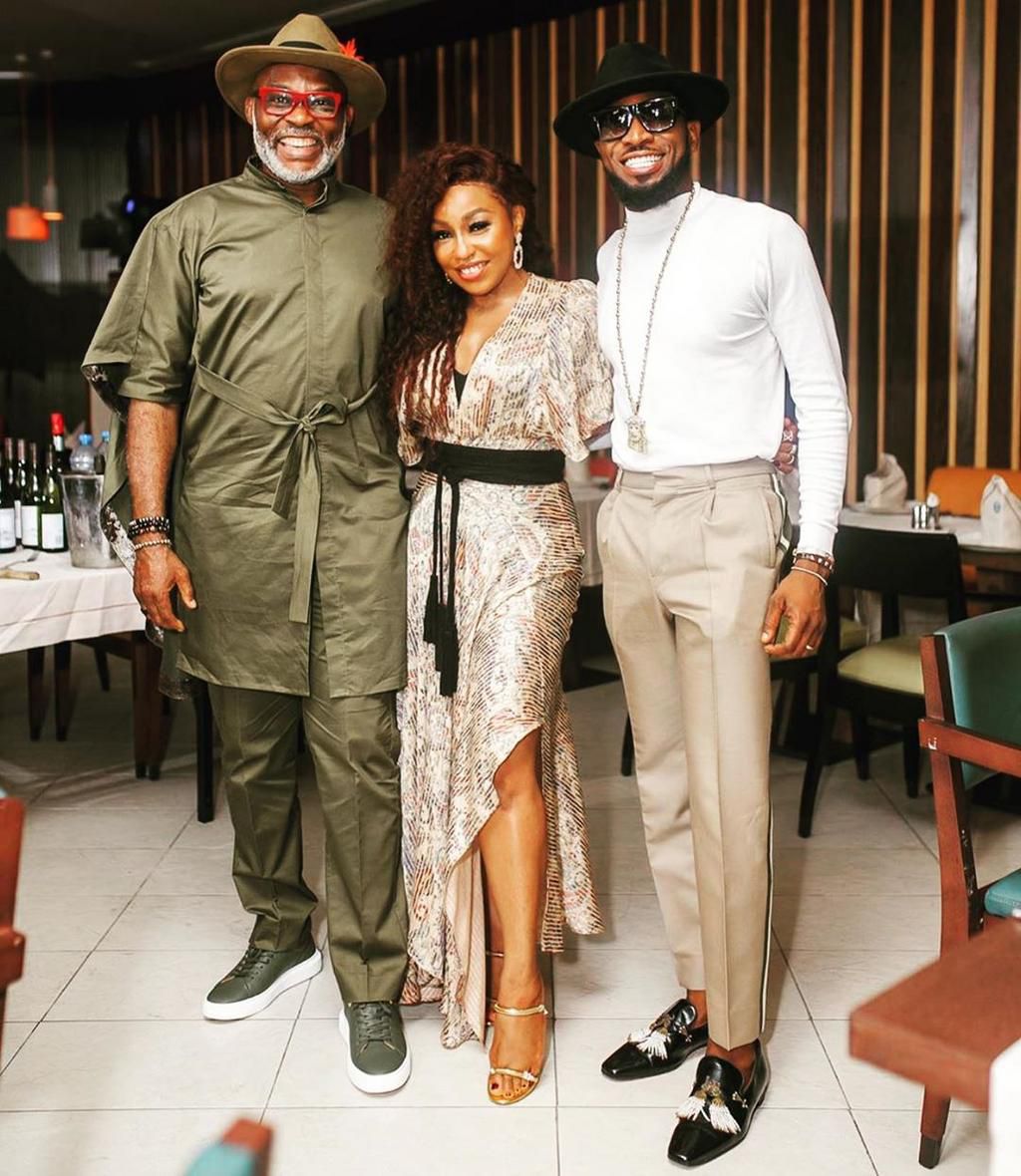 RMD, Rita Dominic and DBanj [Instagram/iambangalee]