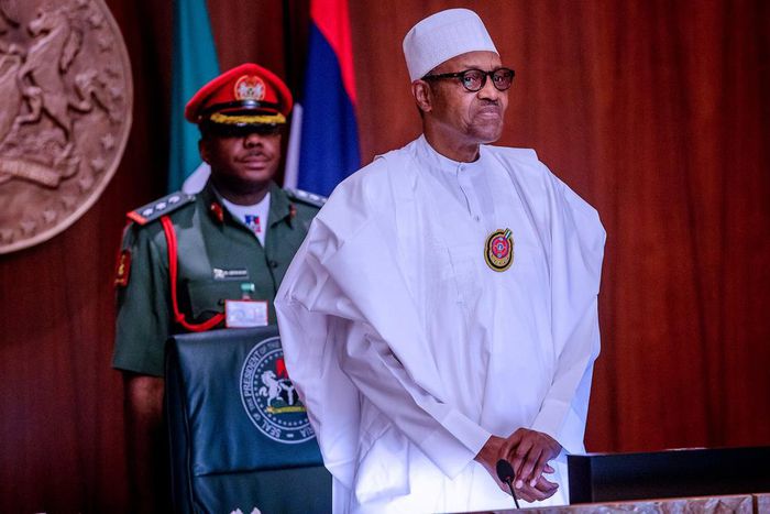 President Muhammadu Buhari. [Twitter/@NGRPresident]