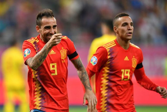Paco Alcacer's goal proved decisive in Spain's Euro 2020 qualifier win over Romania