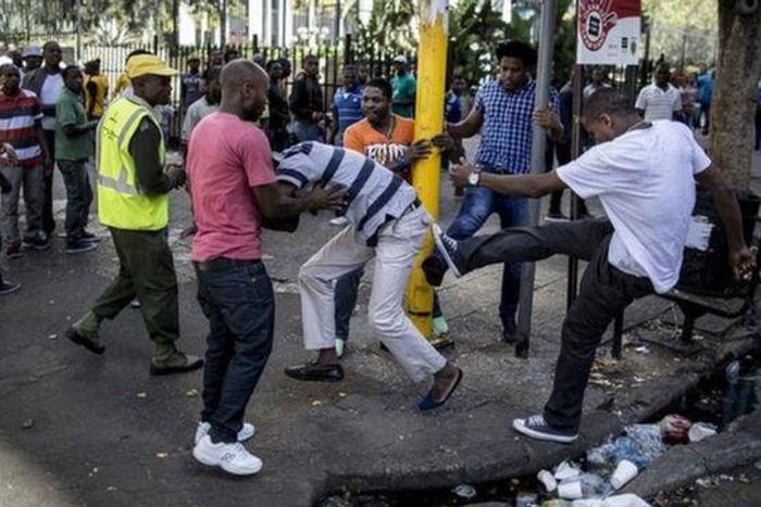 Ghana's mission in South Africa says Ghanaians living in South Africa are safe despite the xenophobic attacks on African migrants