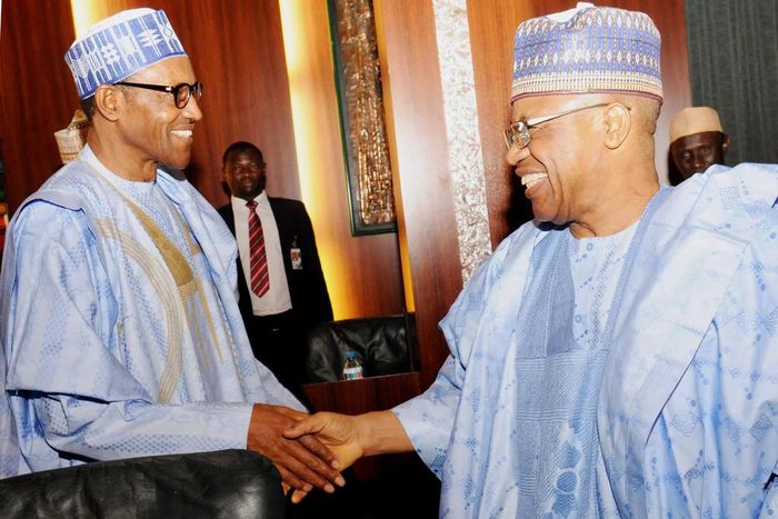 Ibrahim Babangida and Muhammadu Buhari (Nigerian Eye)
