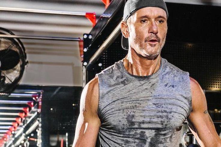 Tim McGraw Trains Hard to Stay Country Strong