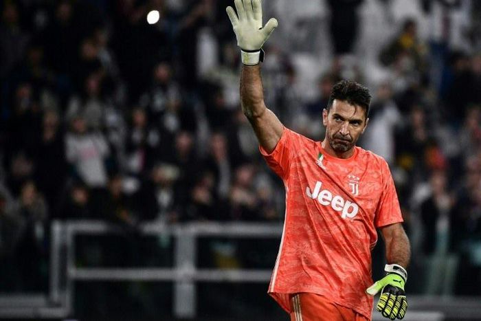 Mistakes: Juventus goalkeeper Gianluigi Buffon made his 645th Serie A appearance