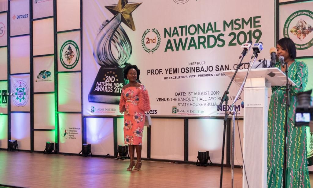 Tara Fela-Durotoye gets National Recognition Award from Vice President of Nigeria