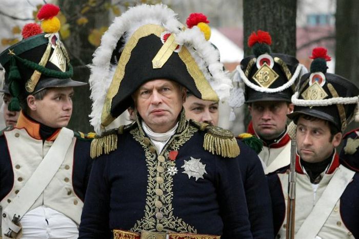 History lecturer Oleg Sokolov liked to dress up as French emperor Napoleon
