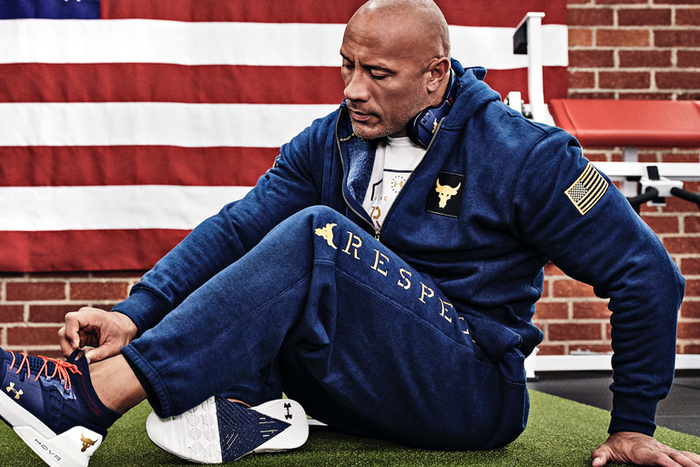 The Rock's New Shoe Launch Gives Back To Veterans