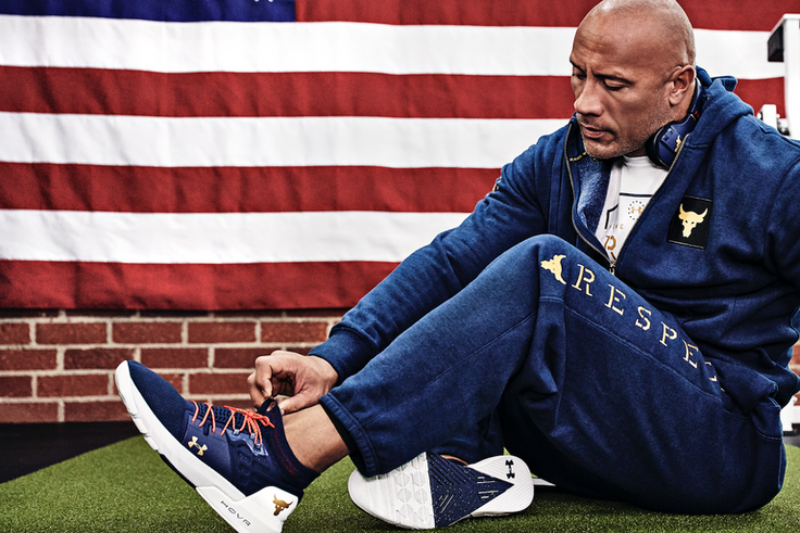 The Rock's New Shoe Launch Gives Back To Veterans