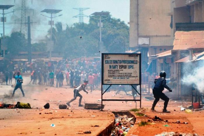Conde has drawn criticism over the use of lethal force to quell demonstrations. The opposition says 100 people have been killed since he came to power in 2010