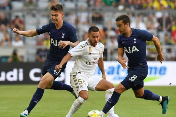 Eden Hazard joined Real Madrid from Chelsea in July