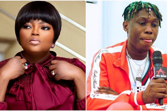 Funke Akindele and Zlatan Ibile [Instagram/Zlatan/funkeakindelebello]