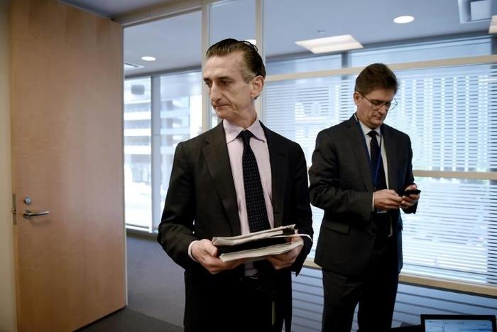 Gian Maria Milesi-Ferretti (L), deputy director of the IMF Research Department, in an interview with AFP said countries in Europe 'can and should be doing better'