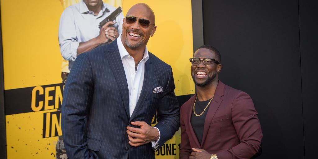 The Rock Jokingly Jabs Kevin Hart in Injury Update