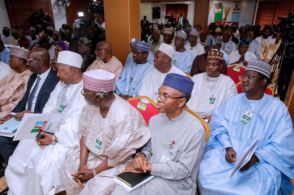 APC Governors and chieftains listen-in during party's NEC meeting
