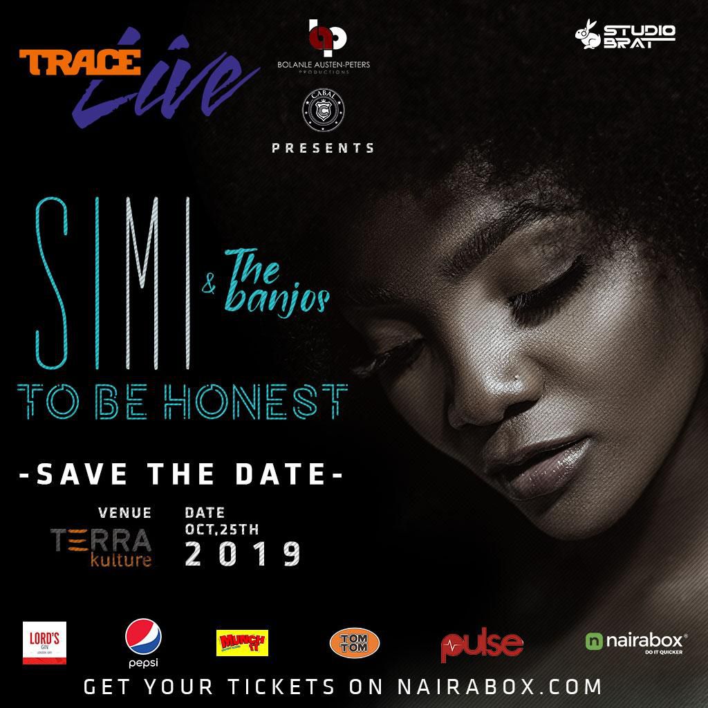 TRACE Live -“Simi: To Be Honest”