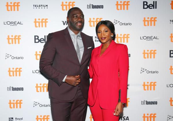 Adewale Akinnuoye Agbaje says Genevieve Nnaji is a perfect fit for the role of his mum in his film, 'Farming'. [Zimbio]