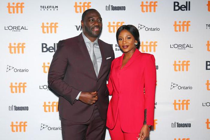 Adewale Akinnuoye Agbaje says Genevieve Nnaji is a perfect fit for the role of his mum in his film, 'Farming'. [Zimbio]