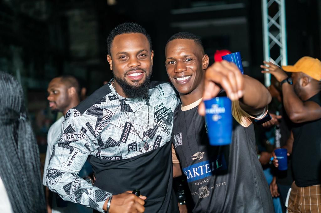 Parking Lot partying with Martell and 24 Lifestyle