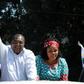 Renamo party leader and presidential candidate Ossufo Momade (C) urges Mozambicans to reject election results due to alleged massive fraud