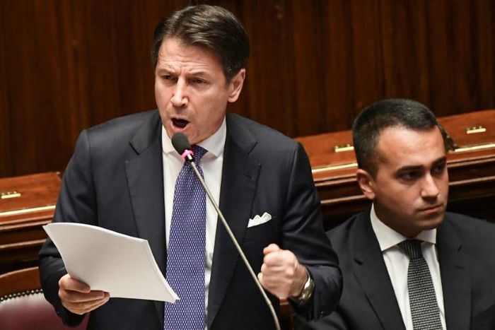 Italy's Prime Minister Giuseppe Conte urged the EU to reform strict rules limiting deficits