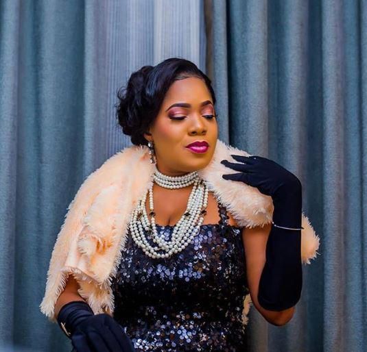 Toyin Abraham apparently is the celeb of the moment following the news of the arrival of her baby. What makes it more interesting is that her maternity photos have emerged and we are loving them [Instagram/ToyinAbraham]
