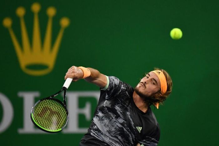 Stefanos Tsitsipas will face Roger Federer in the Basel semi-finals on Saturday