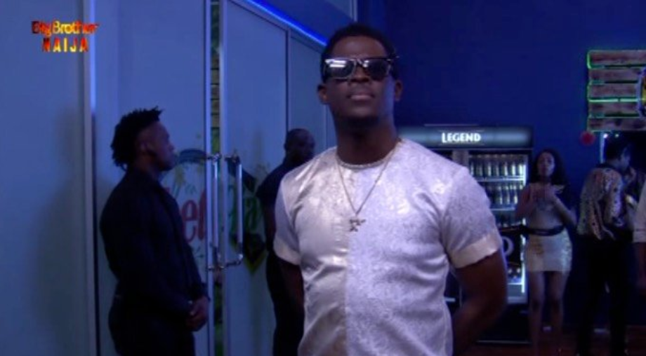 Seyi was one of the housemates that made an highlight at the 10th Saturday Night Party [Twitter/BBNaija]