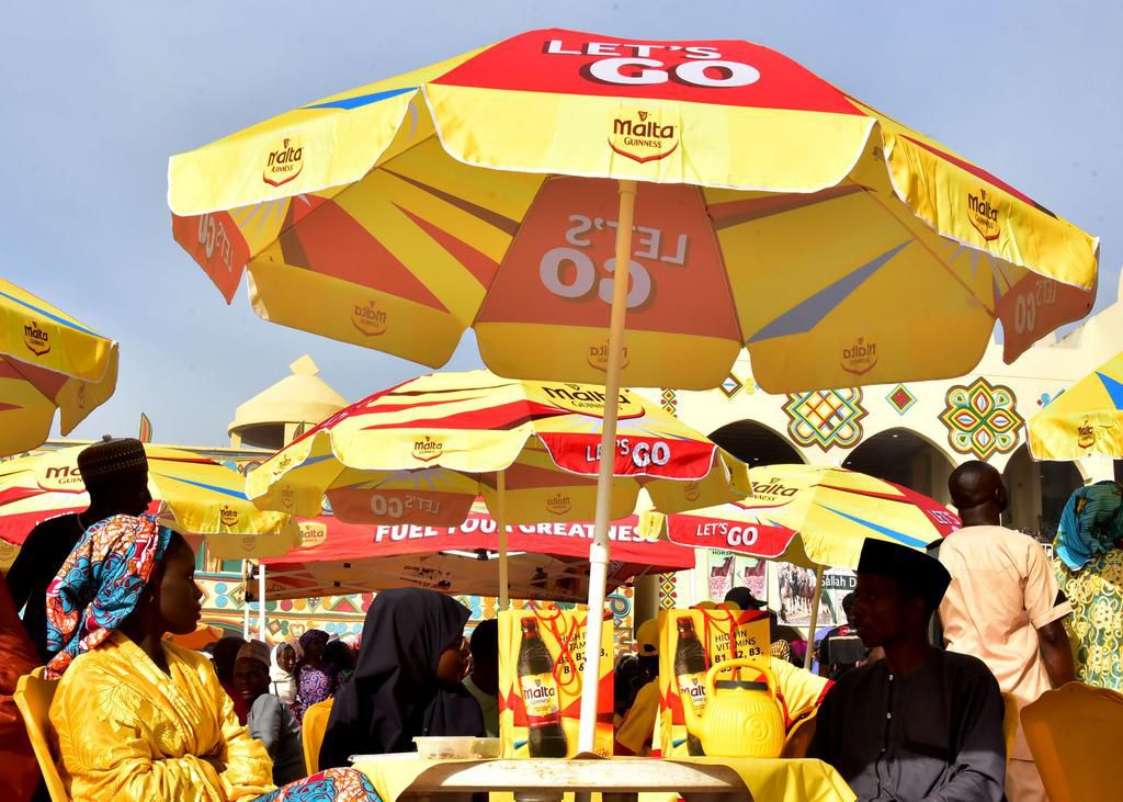 Malta Guinness lights up the Durbar festival at Zazzau Emirate. (Malta Guinness)