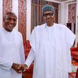 Buhari meets Bayelsa Gov-elect, Lyon at Aso Rock (Teitter @BashirAhmaad)