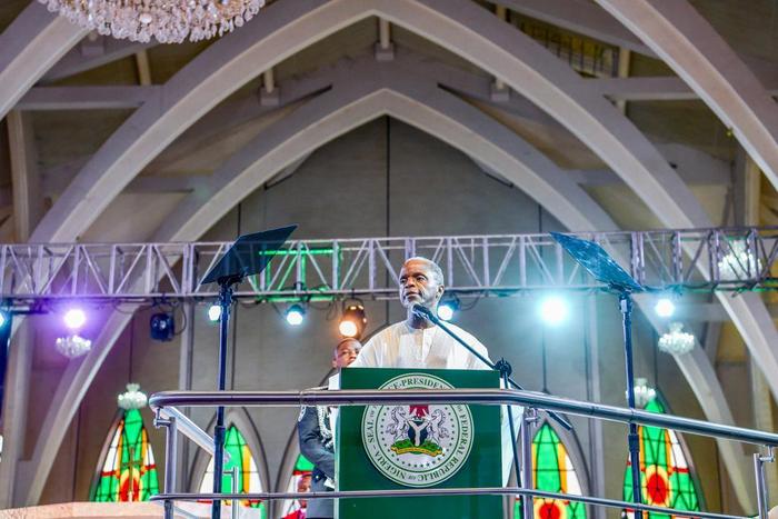 Vice President Yemi Osinbajo  [Twitter/@ProfOsinbajo]