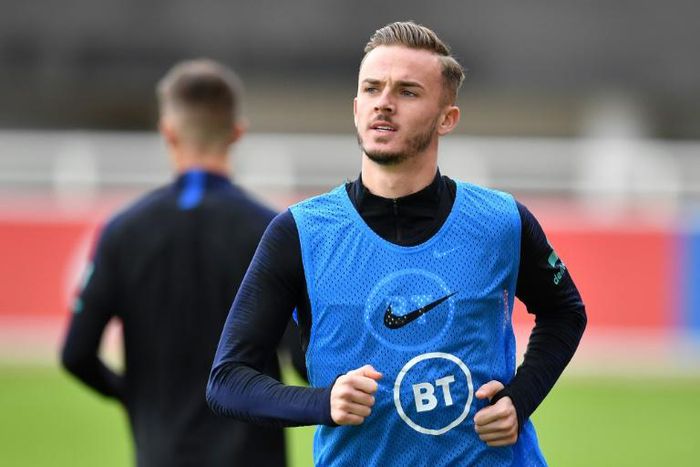 Leicester midfielder James Maddison is in Gareth Southgate's England squad