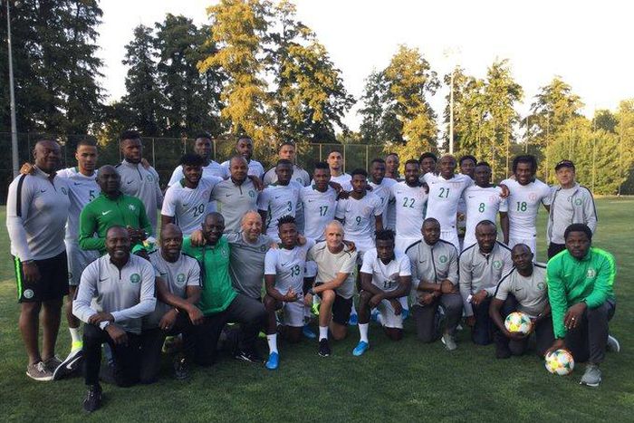 The Super Eagles of Nigeria (Twitter/NFF)