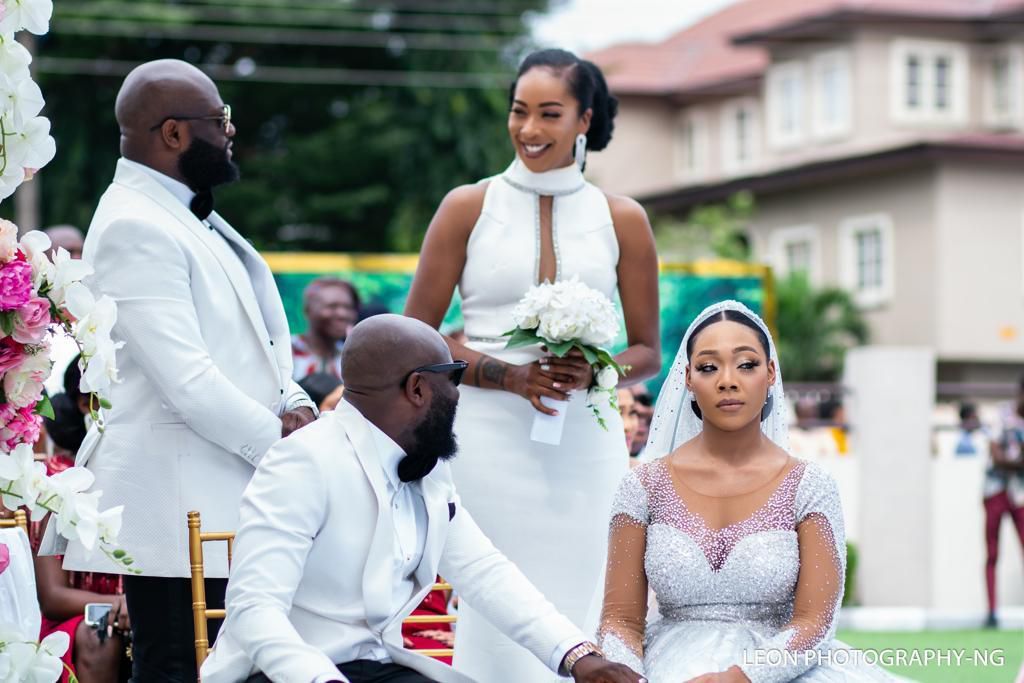 Stunning photos from nightlife king, Temidayo L. Kafaru (Lascatter's) top colourful wedding