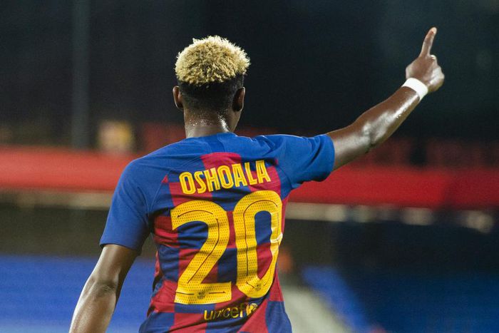 Asisat Oshoala (Twitter/FCBfemeni)