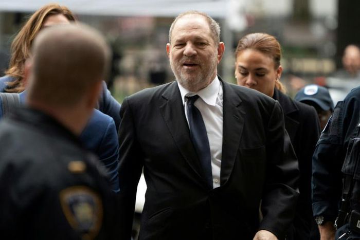 New York prosecutors announced they had filed a new indictment against disgraced Hollywood mogul Harvey Weinstein, pictured April 2019