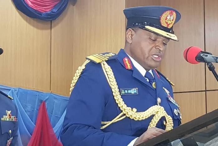 Chief of Air Staff, Air Marshal Abubakar Sadique. [Twitter/@KunleDaramola3]