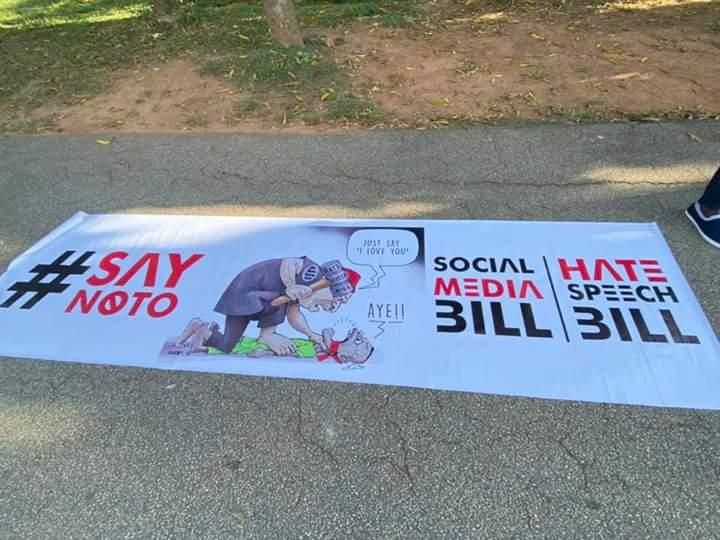 Nigerians protest anti-social media and anti-hate speech bills [Pulse]