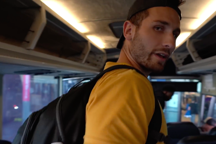 Watch These Guys Take an 84 Hour Bus Across the US