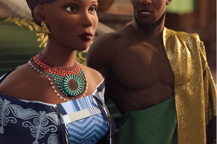 Four months after winning its first award in Los Angeles, 'Malika: Warrior Queen' has won its second award. [Niyi Akinmolayan/Twitter]